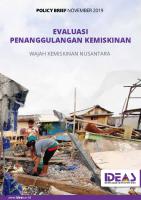 Policy Brief - Evaluasi Penanggulangan Kemiskinan