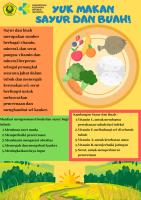 Poster Yuk Makan Sayur Dan Buah [PDF]