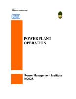 Power Plant Operation