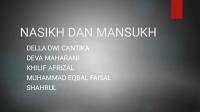 Powerpoint Nasikh Dan Mansukh [PDF]