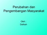 Powerpoint Perubahan Pengembangan Masyarakat [PDF]