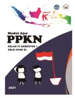 PPKN Nilai Dan Simbol Pancasila. Modul Ajar