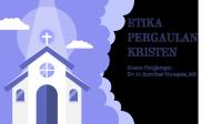 Ppt. 6 Etika Pergaulan Kristen [PDF]