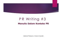 PR Writing [PDF]