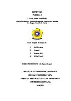 Prakt. 2 - Hukum Mendel I [PDF]