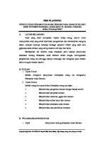 Pre Planning Anak Demam [PDF]