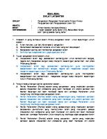 Pre Test Soal Dan Jawaban Latsartek 2 [PDF]