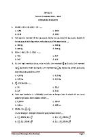 Prediksi UN Dan Pembahasan Matematika Kelas 6 SD Terbaru