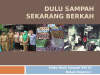 Presentasi Bank Sampah RW 03