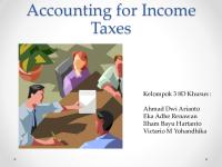 Presentasi Final Income Taxes