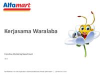 Presentasi Kerjasama Waralaba Alfamart 2019 [PDF]