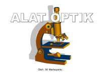 Presentasi Materi Alat Optik