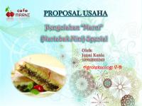 Presentasi Proposal Usaha Marni (Martabak Mini)