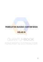 Preview Pembuatan Busana Custom Made Kelas XI [PDF]