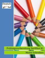 Prüfungsvorbereitung Zertifikat B1 Modul Schreiben [PDF]