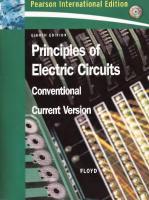 Principles of Electric Circuits - 8th Edition