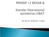 Prinsip 12 Benar &