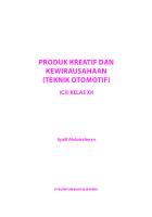 Produk Kreatif Dan Kewirausahaan Teknik Otomotif C3 Kelas XII 1 26 [PDF]