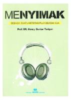 Prof - DR - Henry Guntur Tarigan Menyimak. Intro [PDF]