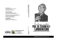 Prof. Tjondronegoro Mengantar Saya Pulang Kembali [PDF]