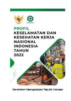 Profil K3 Nasional Indonesia 2022