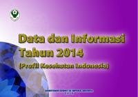 Profil Kesehatan Indonesia 2014