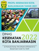 Profil Kesehatan Kota Banjarmasin Tahun 2021