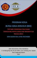 Program BKK - Penempatan Tenaga Kerja