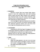 Program Kerja Bidang Keperawatan [PDF]