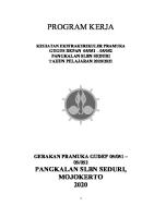 Program Kerja Gerakan Pramuka