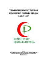 Program Kerja Unit Sanitasi Rs Permata Husada Tahun 2023