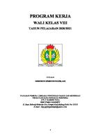 Program Kerja Wali Kelas