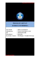 Program Tahunan Kurikulum Merdeka [PDF]