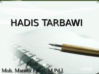 Prolog Hadis Tarbawi [PDF]