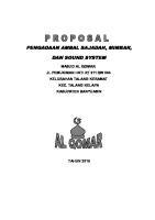 Proposal Ambal Sajadah