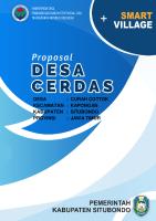 Proposal Desa Cerdas Desa Curah Cottok - Kecamatan Kapongan - Kabupaten Situbondo - Jawa Timur