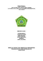 Proposal Diet Nutrisi Pasien Pasca Operasi [PDF]