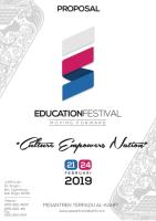 Proposal Education Festival 2019 Revisi Terbaru PDF [PDF]