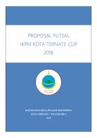 Proposal Futsal IKPM KT-YK 2018