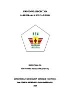 Proposal Hari Gerakan Sejuta Pohon [PDF]