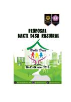 Proposal Kegiatan Bakti Desa