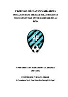 Proposal Kegiatan Mahasiswa [PDF]