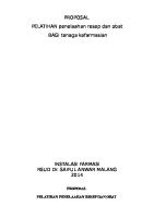 Proposal Kegiatan Pelatihan Farmasi Ok [PDF]