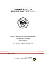 Proposal Kegiatan Penanaman Pohon Yuli [PDF]