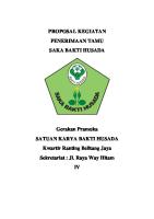 Proposal Kegiatan Perkamahan Saka