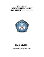 Proposal Kegiatan Perpisahan SMP 2018 [PDF]