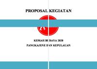 Proposal Kemah Budaya