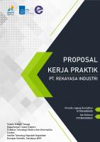 Proposal Kerja Praktik PT - Rekayasa Industri [PDF]