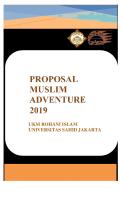 Proposal Muslim Adventure 2019