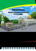 Proposal Pembangunan Masjid Ulil Amri